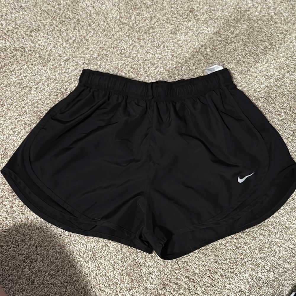 Nike running shorts- black, size large